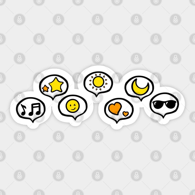 Butter Emoticon Sticker by Khotekmei